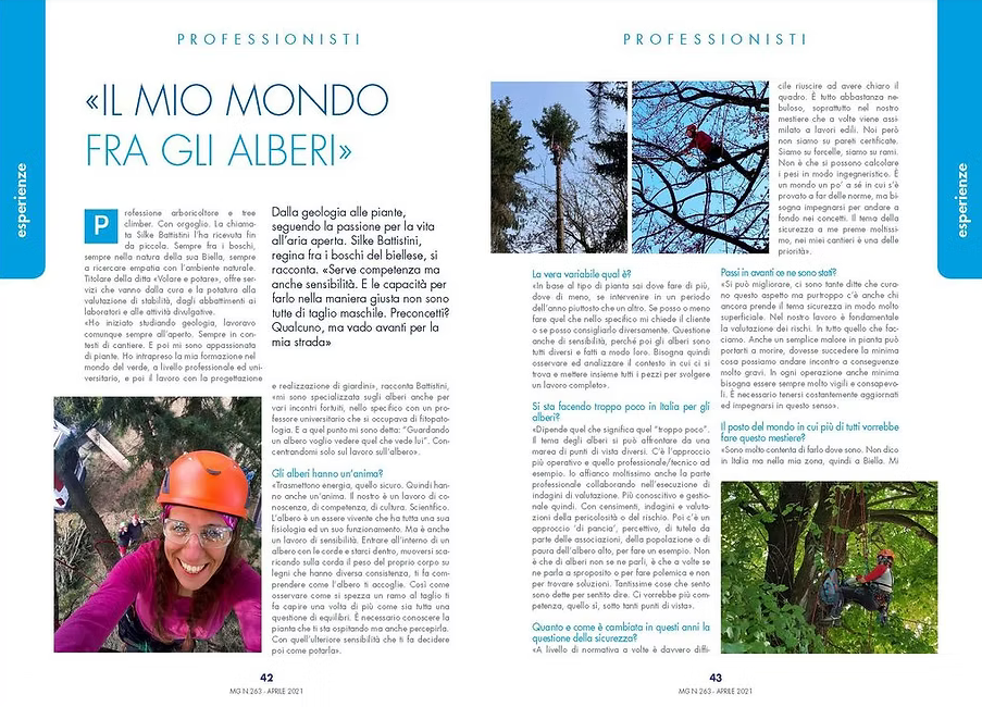 Silke, Volare e Potare